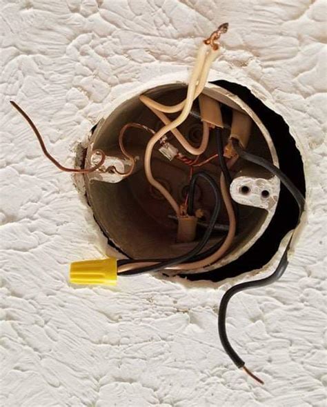 2 old white and black wire house wiring 